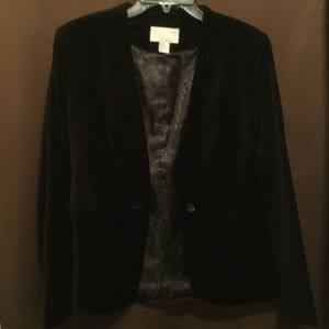 Velvet Blazer